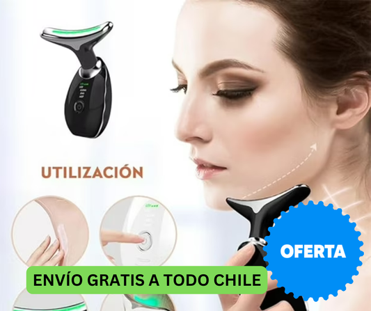 LumiSkin™ Pro: Rejuvenecedor Facial Ultrasónico 3 en 1