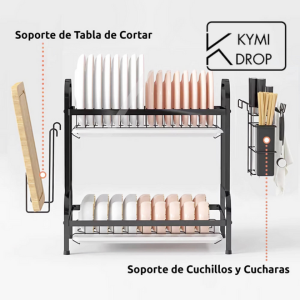 Secador Escurridor Loza 2 Niveles