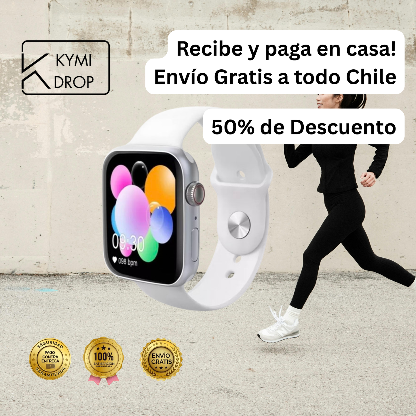 Smartwatch t500 plus